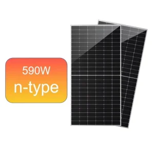 DHAI DHM72D30-TP Double Glass Bifacial Monocrystalline Solar Panel 590W N Type Material High Efficiency Stable Power