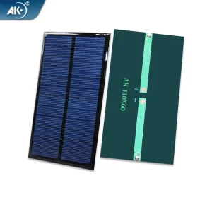 原装DIY 110X60mm毫米迷你太阳能电池板工厂-可充电6v电池电压供电产品类别