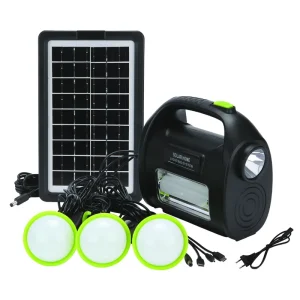 DT 9025 Solar Energy System Kits Portable and Rechargeable Home Solar Lighting System with USB Function