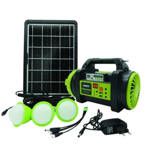 DT-X10 MPPT Solar Home Lighting Kit with LED Bulbs and Mobile Phone Charger