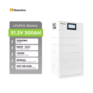 Dawnice Hybrid Solar Inverter 48v 10kWh 15 20 25 30 Energy Storage Lifepo4 Power System with Battery