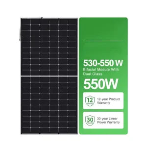 廉价单晶光伏太阳能电池板De 500W 1000W政府太阳能电池板计划