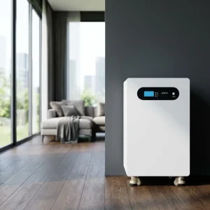 Deep Cycle 51.2V 10kWh Lithium Battery Pack Wall Mount Design for Home Solar Storage System