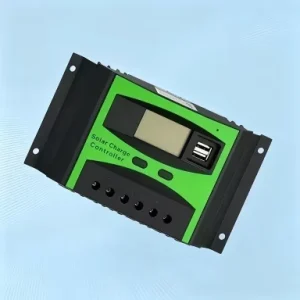 Deep Cycle & Marine Battery Compatible PWM Solar Charge Controller Dual USB Phone Charging Regulator
