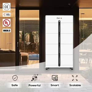 Deep Cycle Plug-and-Play 48V Low-Voltage Stackable Home Energy Storage System, Easy Installation, IP55 Outdoor Waterproof
