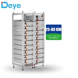 Deye 25kw/40kw/60kw/80kw Solar Battery for Small Industrial and Commercial Enterprises