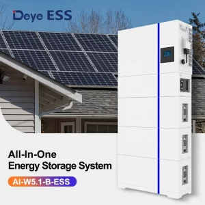 Deye ESS AI W5.1 B ESS Deep Cycle Lifepo4 Lithium Ion Home Storage Solar Deep Cycle Battery