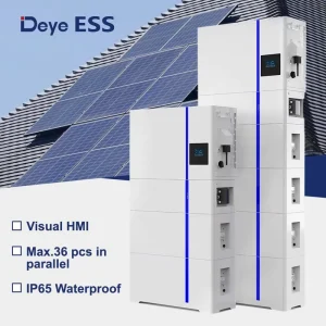 Deye ESS AI W5.1 B ESS New Lifepo4 Cell Lithium Ion All In One Battery Solar Storage