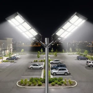 Dimmable Solar Street Light with Stepless Brightness Adjustment, Customizable Road Lighting