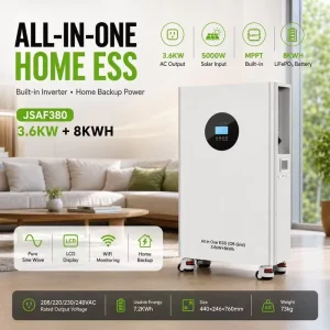 OEM ODM 10-20KW All-In-One Solar Energy Storage System 51.2V Inverter LiFePO4 Battery Factory Direct Supply