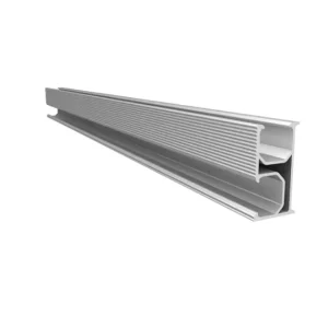 Direct Solar Mounting System with Anodized Aluminum Rails Anti-Corrosion 60m/s Wind Load for Ground Mount Solar Panels