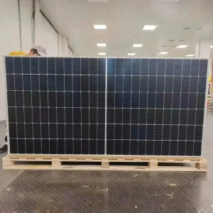 Double Glass Bifacial Solar Panel 580W 680W Anti Rust PV Module Long Lifespan