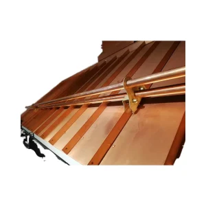 Double Snow Fence Bracket Metal Stamping Copper Building Material for Flat and Corrugated Metal Roofing