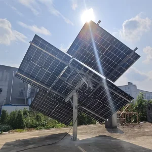 Dual Axis PV Solar Tracker Tracking System