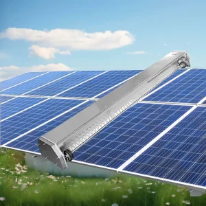 Dual-Purpose Photovoltaic Cleaning Robot for Dry and Water Washing of Solar Panels