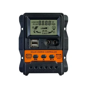 Dual USB DC Output LCD 20A Solar Charge Controller 12V/24V with Power-off Memory