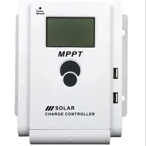 Dual USB MPQ60 Auto MPPT Solar Charge Controller 12V/24V 10-60A LCD Display 1560W Max PV Power