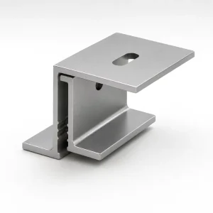 Durable Aluminium Anodized Solar Panel Mounting Bracket for Standing Seam Roof Clamp Standing Seam Roofing Solutions Wind Load