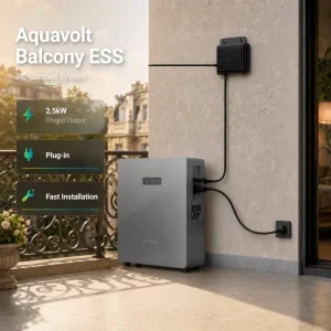 Dyness Aquavolt 5.12kWh Household Solar Energy Storage Battery AI Control 2.5kW AC Input Plug in System