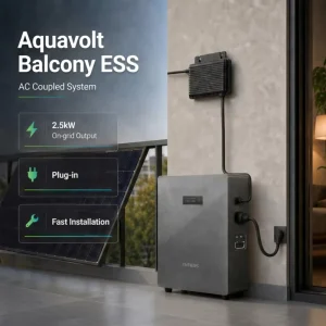 Dyness Aquavolt 5.12kWh Residential Energy Storage Battery with AI Management 2.5kW AC Input Plug and Play