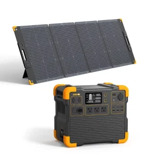 E2400LFP Silent Portable Power Station 2400W 2048Wh LiFePO4 Solar Generator for Camping RV Home Emergency