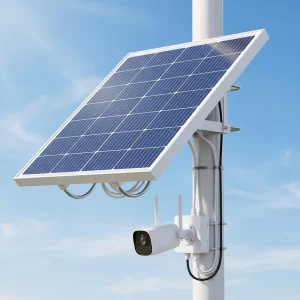 ECN24SYG 60W 100W IP66 CCTV Camera Solution for Outdoor Off Grid Solar Panel Power Energy Mounting System with Battery