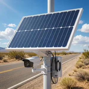 ECN24TL 120W-600W IP66 CCTV Camera Off Grid Solar Panel Energy Mounting System with Battery Industrial