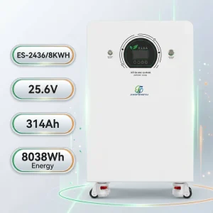 ES-2436 8KWH LiFePO4 Hybrid Grid Solar Inverter Battery 3200W Rated 2500W Grid-Tie