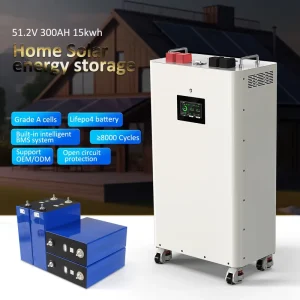 EU High Energy Vertical 48V 51.2V 314AH 16Kwh Lifepo4 Battery Pack with Prismatic Lithium Battery Cells and All Accessories