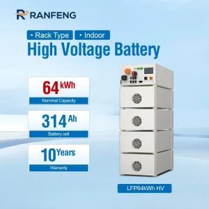 EU Stock 60kWh 64kWh Large Scale BESS LiFePO4 Battery Energy Storage System Solar C&I ESS Cost Effective Microgrid OEM ODM