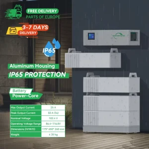 EU Stock Battery Box HV High Voltage System Battery IP65 Solar Battery Storage 204.8v 5kWh 10kWh 20kWh 30kWh Lithium Battery