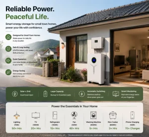 EU Stock Solar Power Storage Battery Pack 51.2V 300Ah LiFePO4 15.36kWh for Hybrid Grid Applications Home Backup Energy System