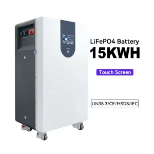 EXLIPORC 51.2v 300ah Lifepo4 Lithium Battery 15kwh 16kwh Wall Mounted Battery Home Energy Storage Battery for Solar System