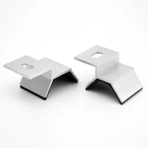 Easy Install Stainless Steel Anodized Bolts and Tin Roof Clamps for Solar Panel and Carport Roof Mounting System