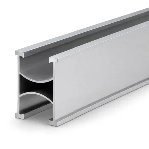 Easy Installation Anodized Solar Mounting Rail for Wall Rooftop Flat Roof Mounting Systems Providing Stable Support for Carports