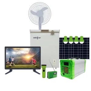 Easy to Install Off Grid Solar Home Lighting Power Kit Energy System for Home Lighting and Phone Charging