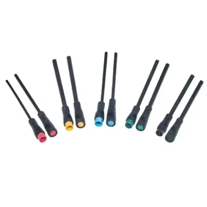 Electric Cars Waterproof Connectors 2 Pin M8 Adaptor High Mechanical 3A Copper Nylon Male Female Solar Power System