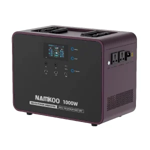 Emergency Generator Solar Energy System with UPS 1000W Portable Power Bank Solar Generator