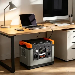 Emergency LiFePO4 Battery Portable Solar 1500W Power Station Generator With Parallel Connection Option for Higher Capacity
