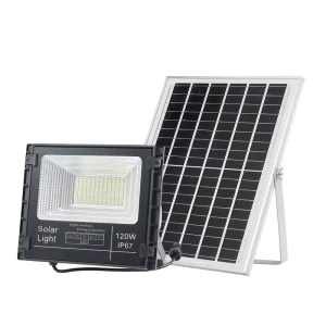 Energy Saving Solar Panel Outdoor Lighting IP66 Waterproof 60W 120W 200W 300W 400w 500w 1000w Led Solar Flood Lamp
