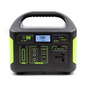 Estacin De Energa Solar 300W Portable Power Station Ac Socket Camping Rechargeable Electric Generator
