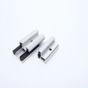 Extruded Aluminum Thin Film Clamp for PV Solar Mounting Structure