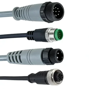 F Code Low Resistance Cable Connector Waterproof for Wind Turbine Cabling
