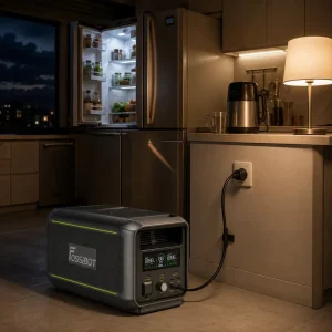 F3000 3000W Portable Power Station 2048Wh LiFePO4 Home Battery Backup Pure Sine Wave Emergency Power Supply for House
