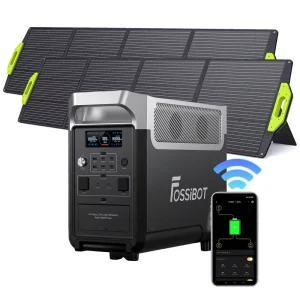 F3600 Pro Portable Power Station 3600W 3840Wh LiFePO4 Battery Smart BMS Solar Generator for Home Backup Outdoor Camping