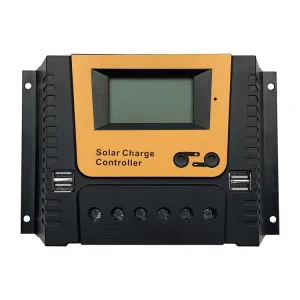 FLAGSUN VT40 30A 12/24V/36V/48V Auto PWM Solar Charge Controller LCD Display Solar Panel Inverter System 390W-1560W