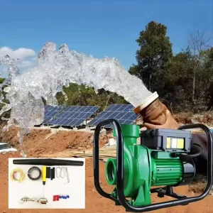 FLY 1500W 110V 2HP Solar High Flow DC Centrifugal Land Water Pump with 3 inch Outlet for Agricultural Irrigation Factory Price