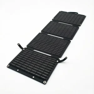FSBP-40W Waterproof Fabric 40W PV Module Mini Foldable Camouflage Solar Panel Blanket Bag with DC/Type-C/USB Interface