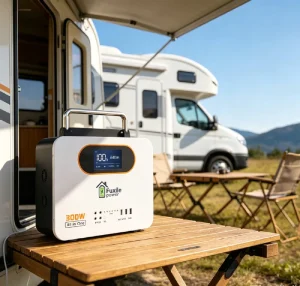 FXX 640WH PST 300W 640Wh Portable Power Station Pure Sine Wave LiFePO4 Battery Solar AC Charging DC USB AC Outputs Power