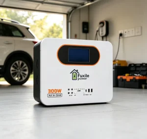 FXX-640WH-PST 300W 640Wh Portable Power Station Pure Sine Wave LiFePO4 Solar Multiple Output Ports Camping Home Power
